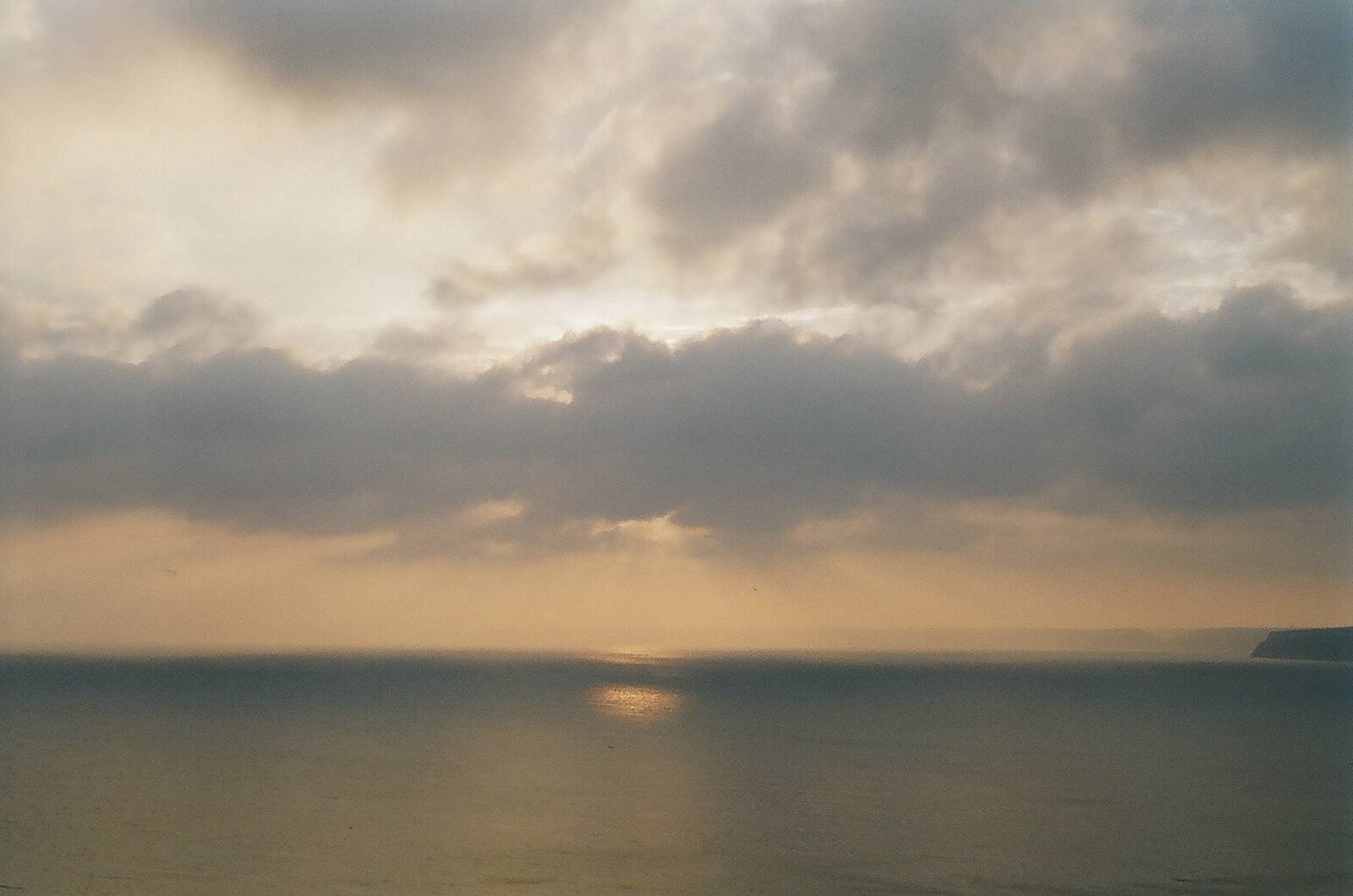 Golden sea at sunrise off Kaliakra