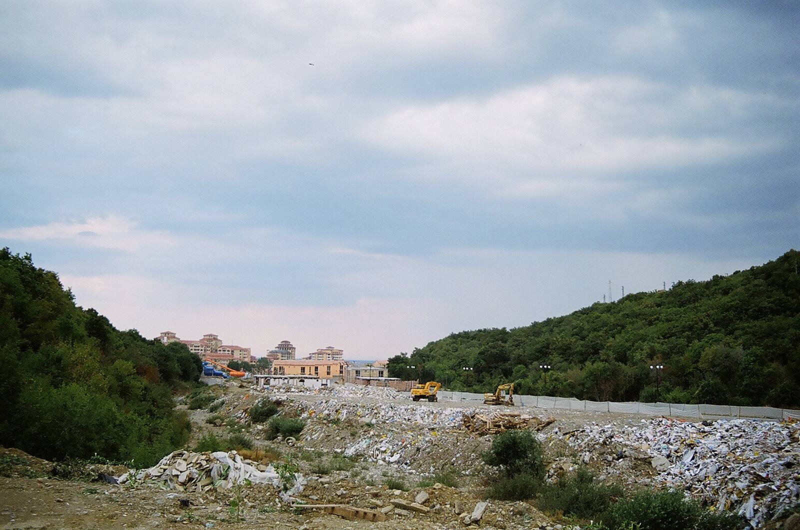 Holiday home construction site