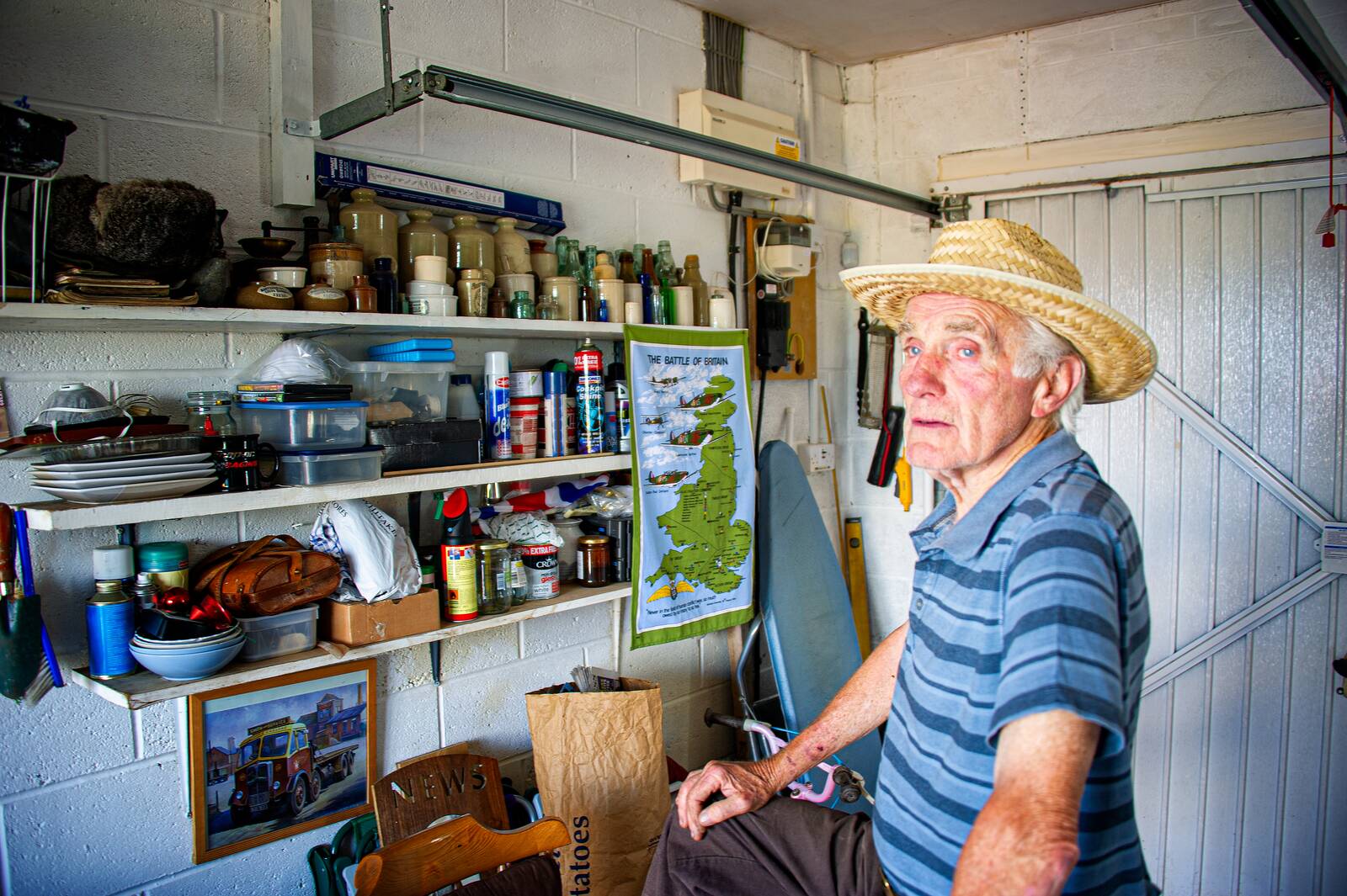 Bill in his workshop