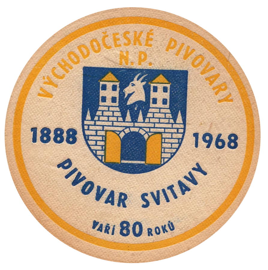 EV.Č. 006 · PIVOVAR SVITAVY · 1888–1968
