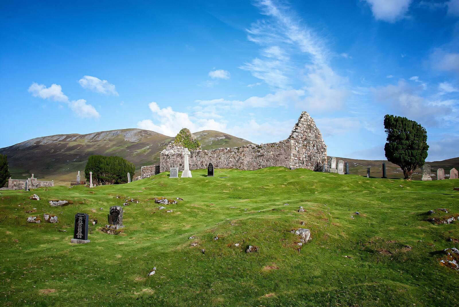The ruined kirk of Cill Chrìosd