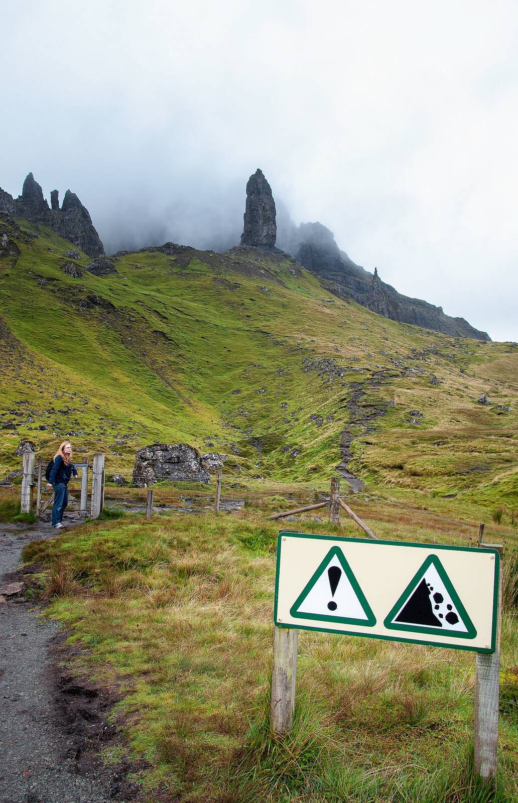 The path up to the Storr