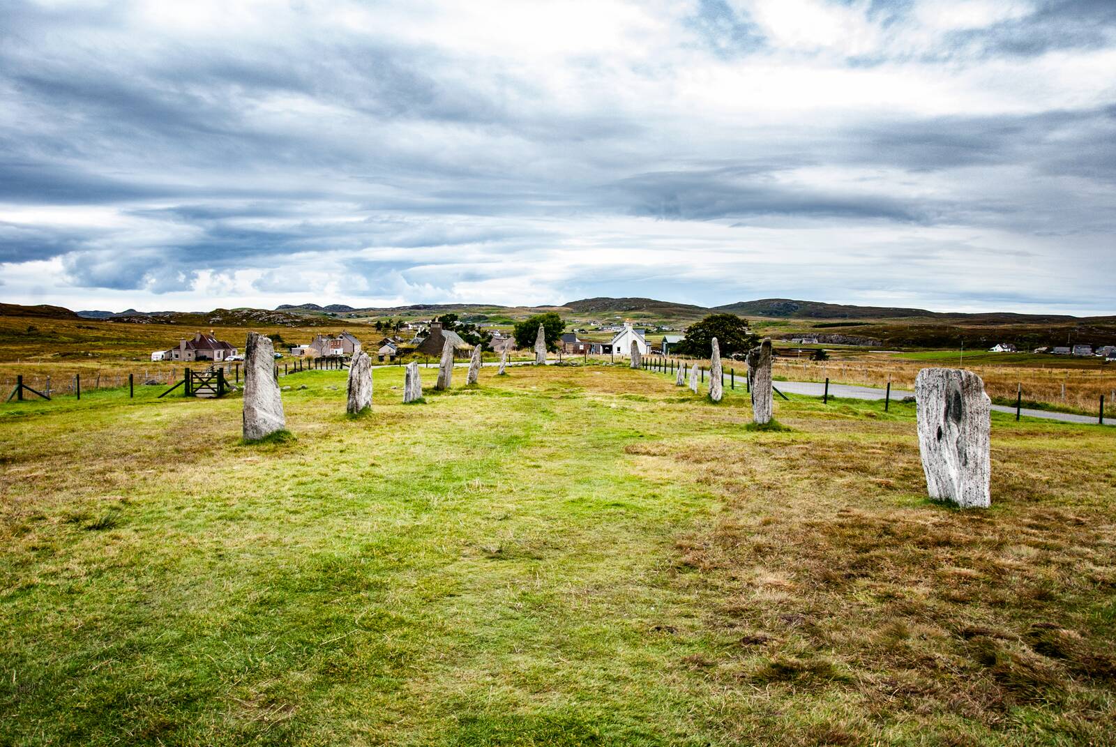 The avenue at Callanish